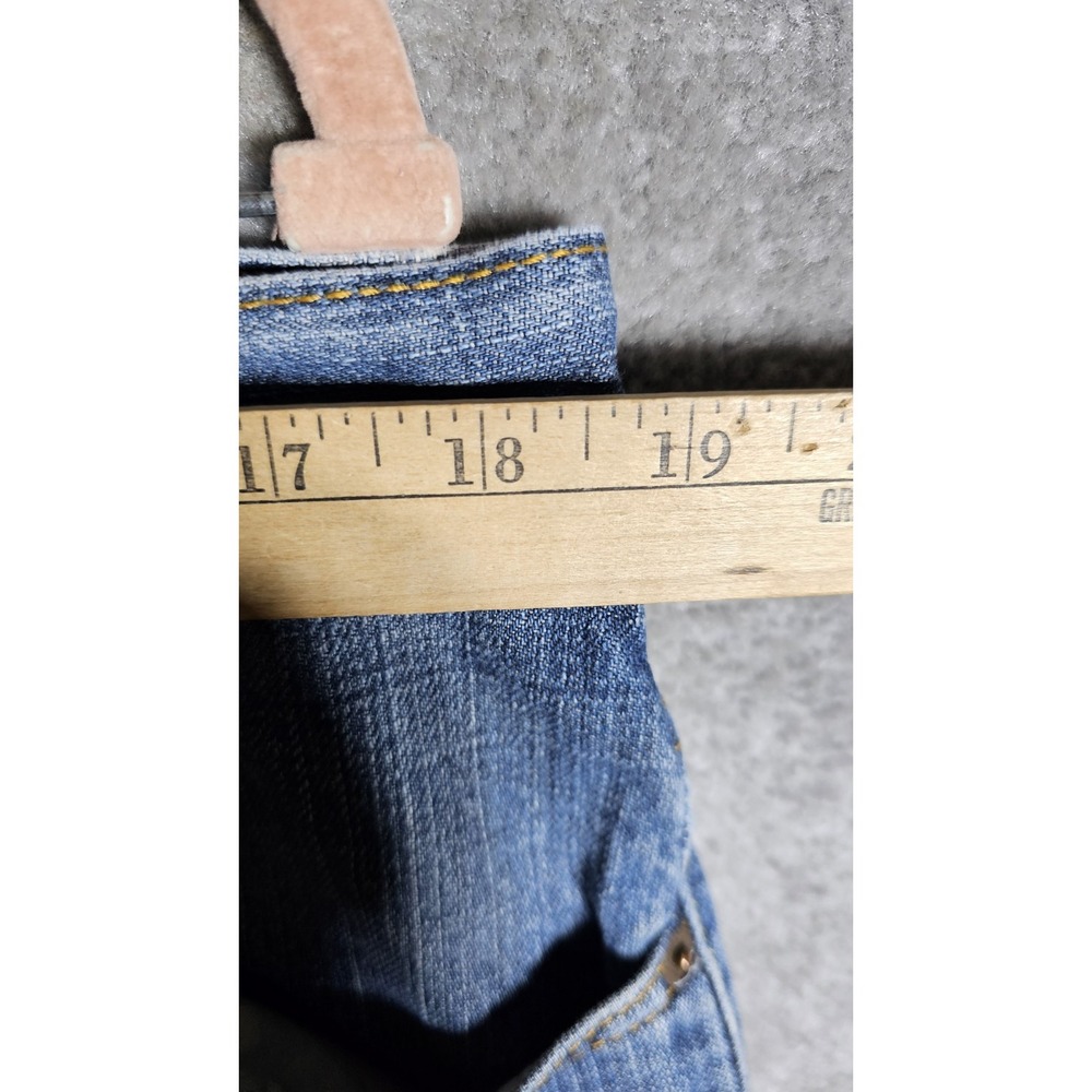 Levis 505 Regular Fit Straight Leg Jeans Mens Size 38x30‎ Blue Medium Wash Denim - Picture 6 of 9